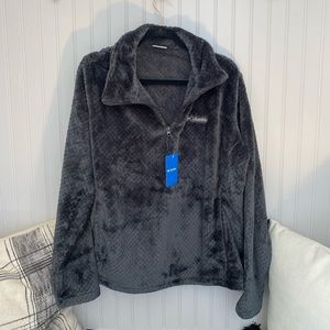 NWT Columbia fleece quarter zip